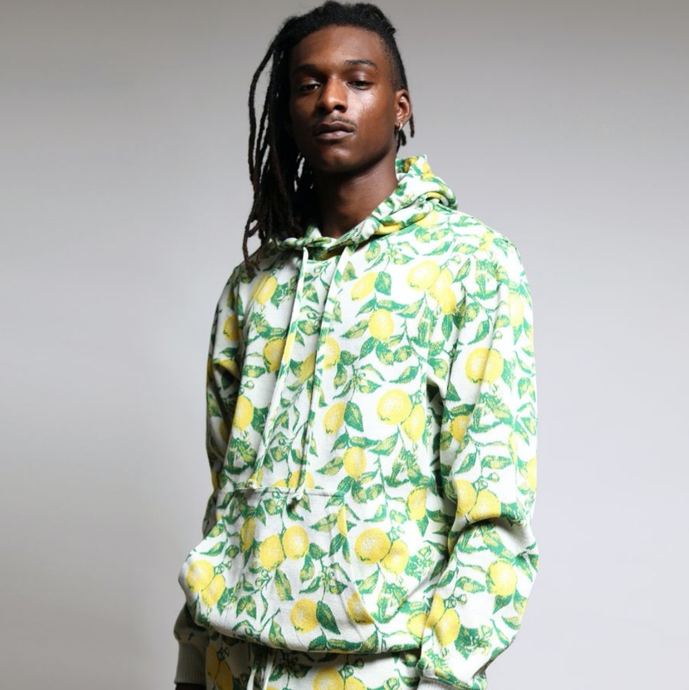 Twenty Montreal Citron Hyper Reality Knit Hoodie XL